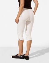 Leggings - Zierkn&ouml;pfe - Off-White