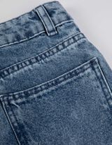 Farmernadrág - Széles szárú - kék