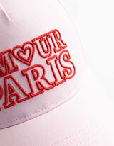 Basecap - Stickereien - rosa