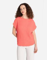 Maglia - Aspetto grinzoso - rosso chiaro