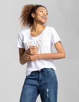 T-s&auml;rk - motiiv - valge