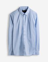 Overhemd - strijkvrij - lichtblauw