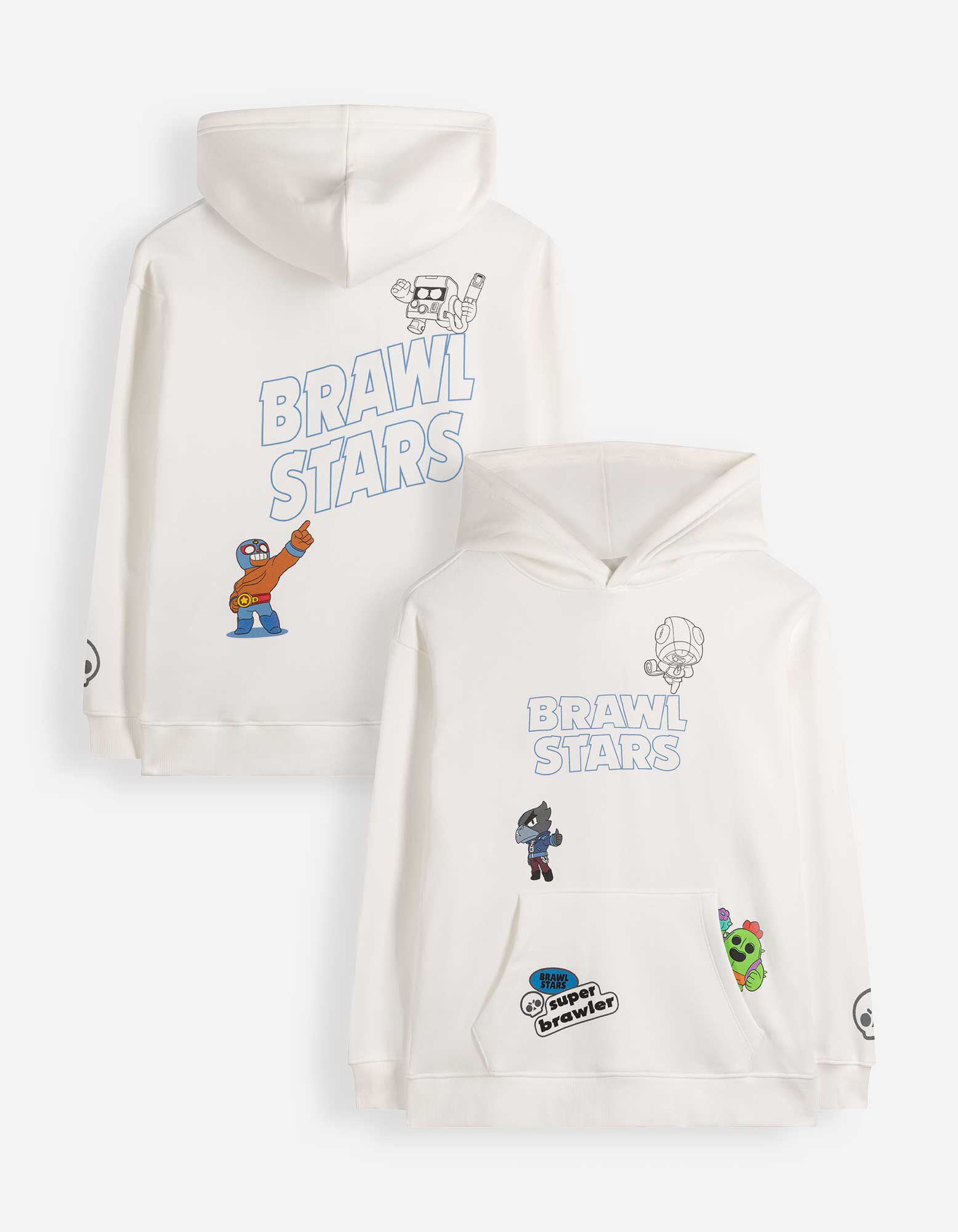 Hoodie - Brawl Stars - Off-White