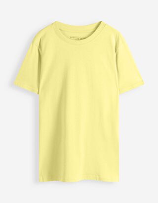 T-Shirt - Basic - Gelb