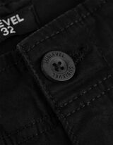 Cargo kalhoty - Plandavý střih Baggy Fit - cerná