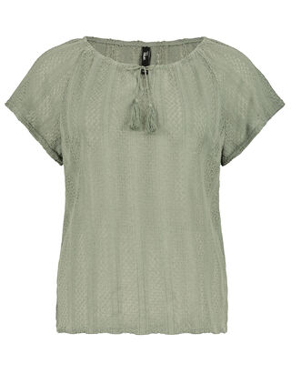 Damen Bluse aus Lochspitze