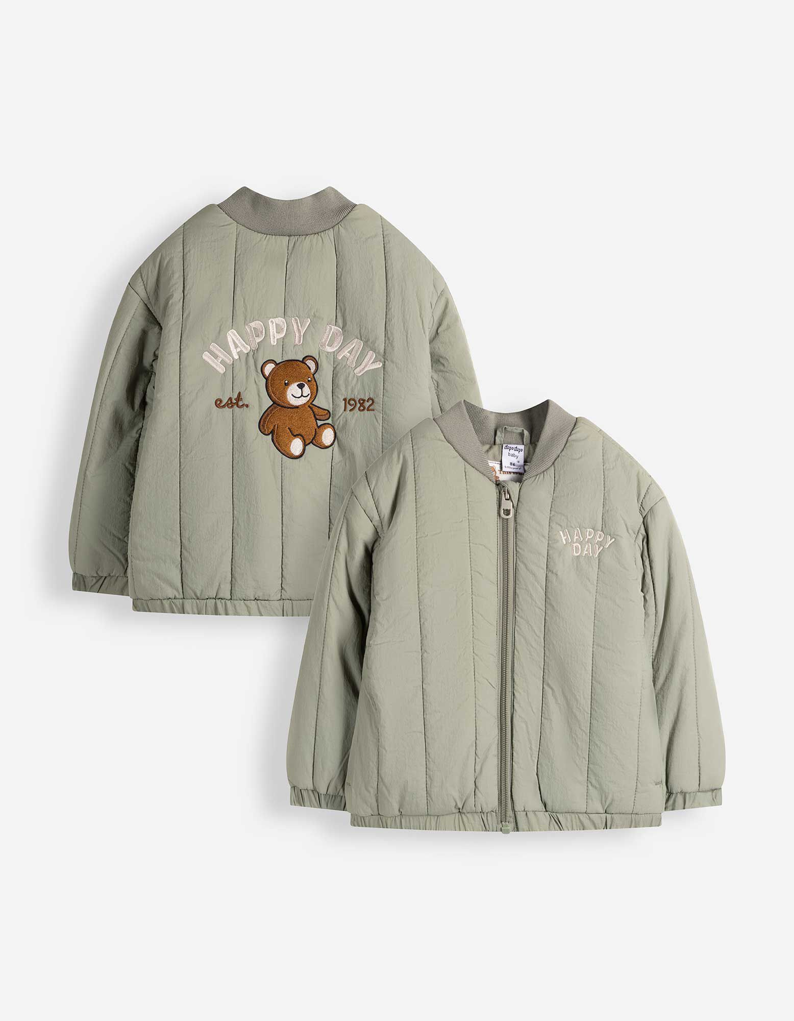 Blouson - V&yacute;&scaron;ivka - Khaki zelen&aacute;