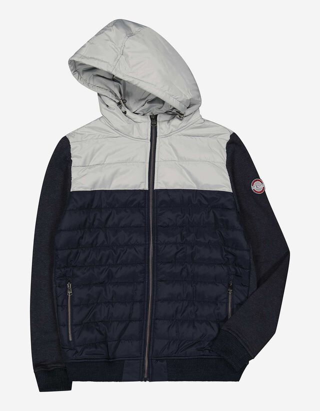Herren Sweatjacke - Labelpatch