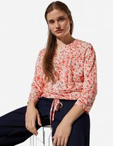 Shirt - Knotendetail - wei&szlig;