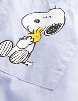 Bluse - Snoopy - hellblau