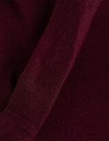 Majica kratek rokav - Viskozna mešanica - temno vijolicna