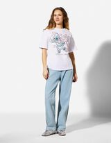 T-Shirt - Lilo & Stitch - wei&szlig;