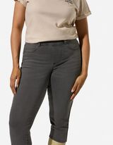 Capribroek - Skinny fit - grijs