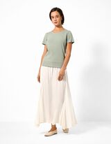 T-Shirt - Stretchanteil - Khaki