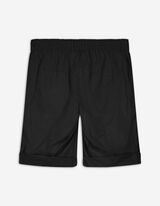 Bermuda  - Risvolti fissi sul fondo gamba - nero