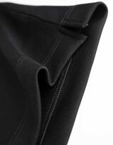 Tričko - Obsah modalu - cierna