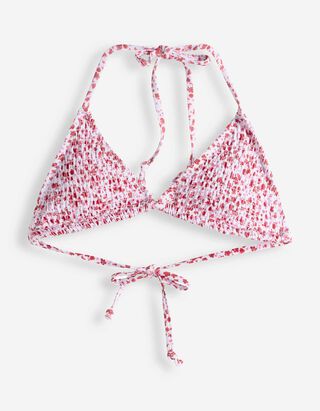 Bikinov&aacute; podprsenka - &Scaron;něrov&aacute;n&iacute; - b&iacute;l&aacute;