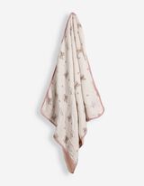 Decke - Pl&uuml;sch - Off-White