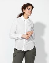 Blouse - Coton - blanc