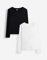 Langarmshirt - 2er-Pack