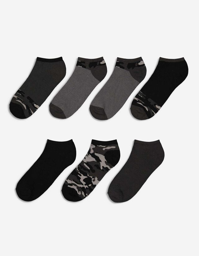 Calze sneakers - Confezione da 7 pezzi