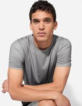 Tričko - Přechod barev - svetle šedá