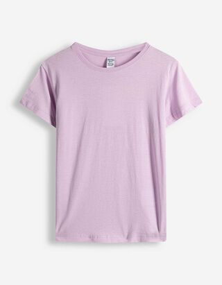 T-shirt - Basis - lila
