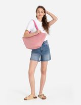 Borsa - Design multicolore - rosa fucsia