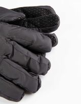 slidinėjimo pirštinės - Šildo - tamsiai pilkas