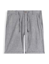 Short chino - Chin&eacute; - Bleu fonc&eacute;