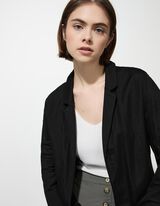 Švarkas - Vienspalviai - juodas