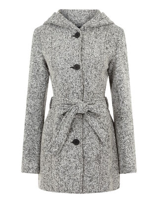 Damen Mantel aus Boucl&eacute;