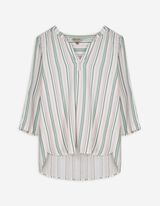 Blusa - Righe - bianco