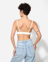 Zachte bh - Effen - wit