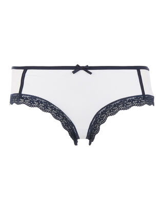 Damen Panty mit Spitzenbesatz 