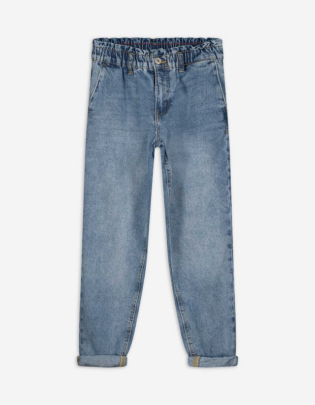 Jeans - High Waist - hellblau