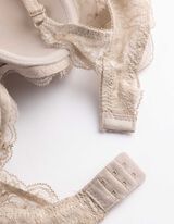 T-Shirt-BH - mit B&uuml;gel - beige