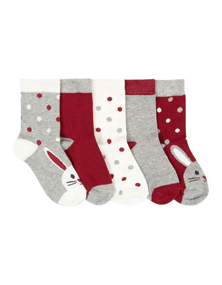 M&auml;dchen Socken im 5er-Pack
