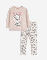 Souprava mikina a legíny - Aristokočky - ruzova