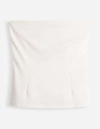 Bustier - Tube-Collar - Off-White