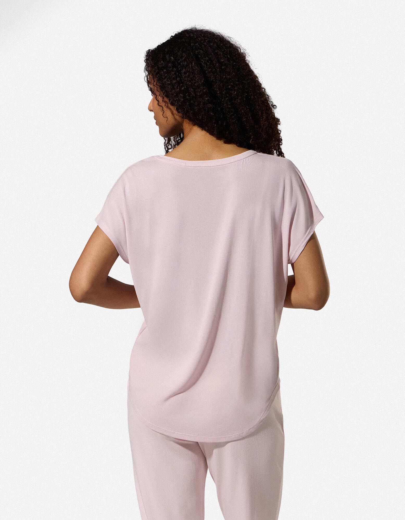 T-shirt - Ademend - Lichtpaars