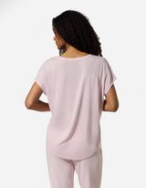 T-shirt - Ademend - Lichtpaars