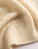 Trui - Korte mouwen - lichtgeel