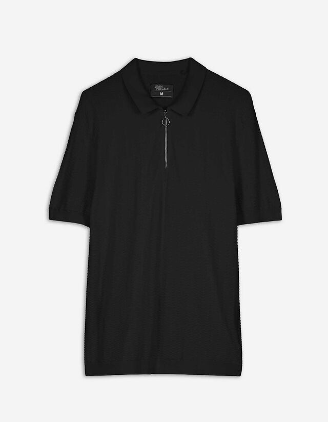 Poloshirt - Reißverschluss