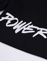 Bermuda  - Contrasterende print - zwart