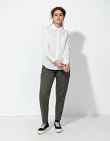 Blouse - Coton - blanc