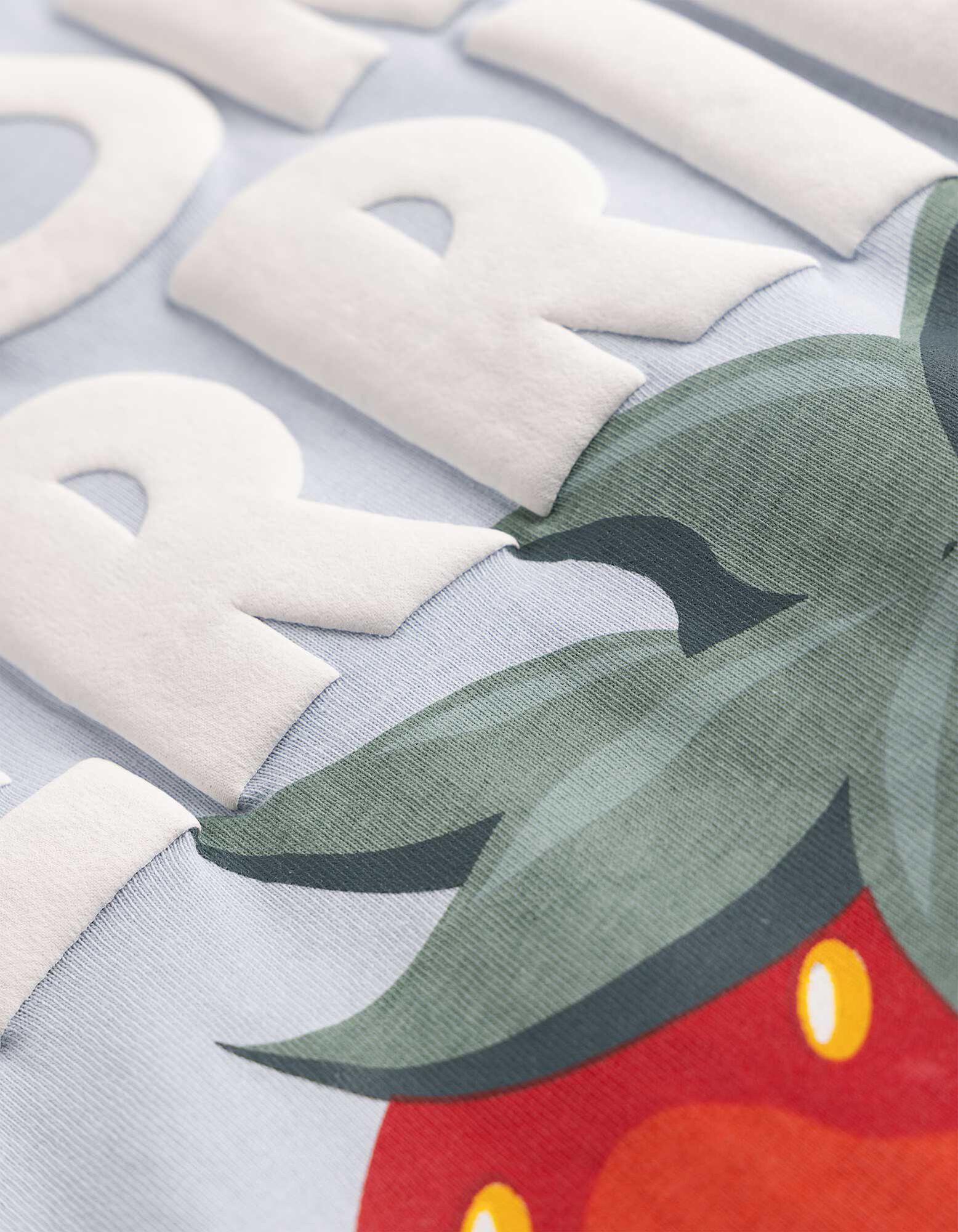 T-Shirt - Print - blau