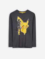 Hosszú ujjú felső - Pokémon - sotetszurke