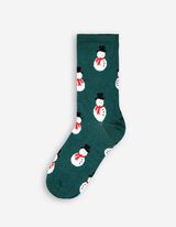 Sokken - Kerst - donkergroen