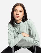 Mar&scaron;kinėliai ilgomis rankovėmis - Užtrauktukas - zalias